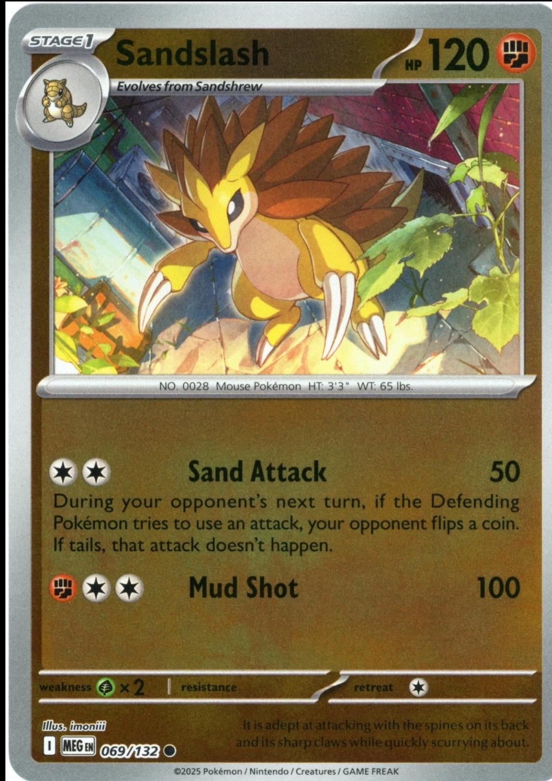 Sandslash [Reverse Holo]